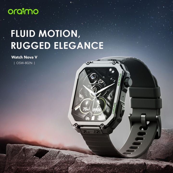 ORAIMO Watch Nova V 2.01 HD 1ATM Smart Watch – A Perfect Blend of Style and Functionality - Image 2