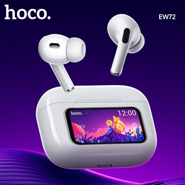 HOCO EW72 ANC TWS Earbuds with HD Display: The Future of Wireless Audio - Image 3