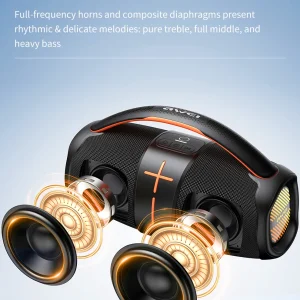 Awei Y887 Portable TWS Balanced Bass Outdoor Speaker: