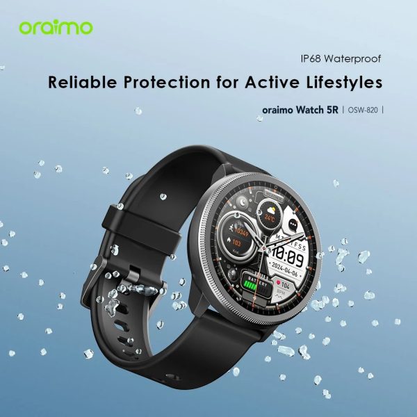Oraimo Watch 5R Pro 1.43" AMOLED 2.5D