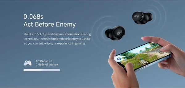 QCY Arc Buds Lite TWS Earbuds T27: Redefining Affordable Wireless Audio - Image 3