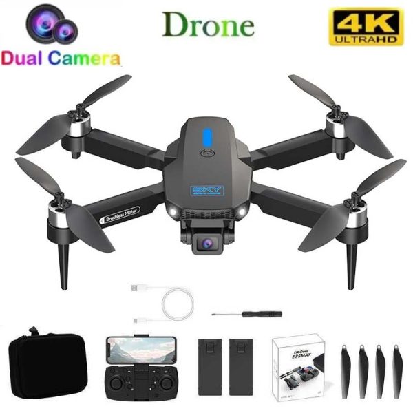 E88 MAX: Best 4K Wi-Fi Dual Camera Drone Aerial Photography - Image 3