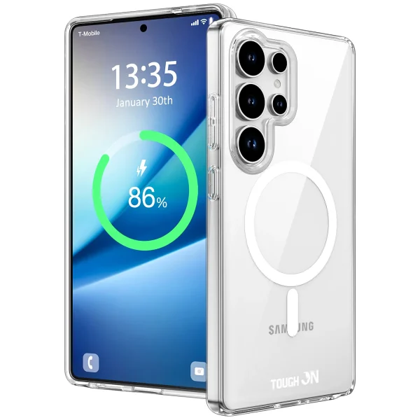 Galaxy S25 Ultra Clear Magnet Case – Best Transparent Case - Image 2