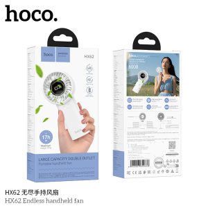 Hoco HX62 Endless Handheld Fan – Best Hoco Fan
